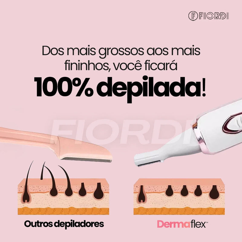 Depilador Elétrico 4 em 1 - DermaFlex® [Edição Limitada]